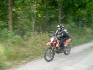 KTM 690 Enduro ridning