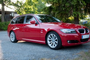 BMW 320d tinted windows