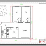 This is a design drawing of mine apartment I'm living in. Every measurement is in correct scale.