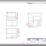 A sample model viewed from different views.