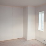 Master bedroom - drywalled