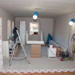 Living room - drywalled