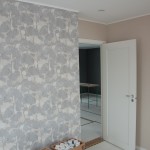 Wall papers finished in Bed room 3